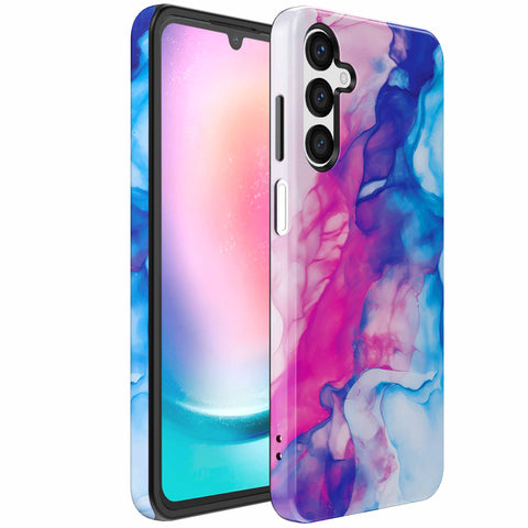 Samsung Galaxy A24 Marmer Telefoonhoesje Though Case