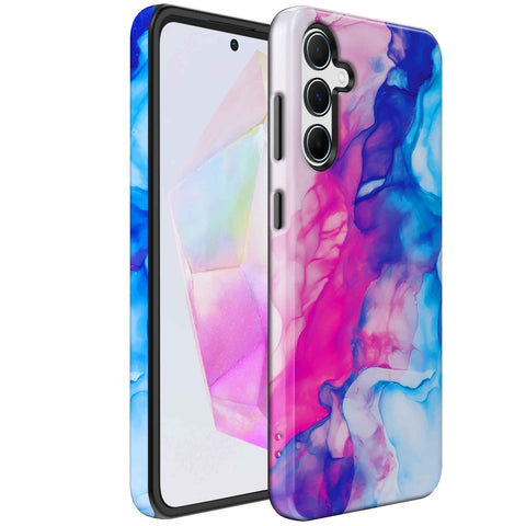 Samsung Galaxy A35 Marmer Telefoonhoesje Though Case
