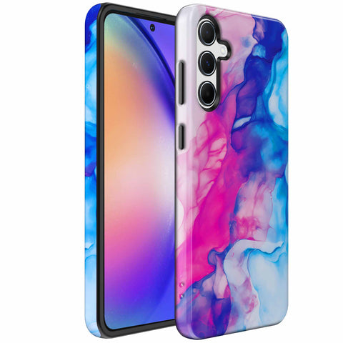 Samsung Galaxy A54 Marmer Telefoonhoesje Though Case