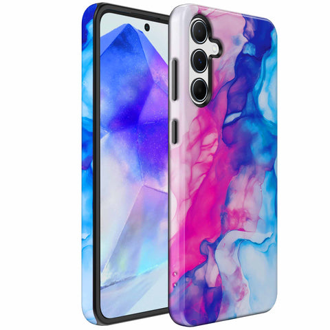 Samsung Galaxy A55 Marmer Telefoonhoesje Though Case