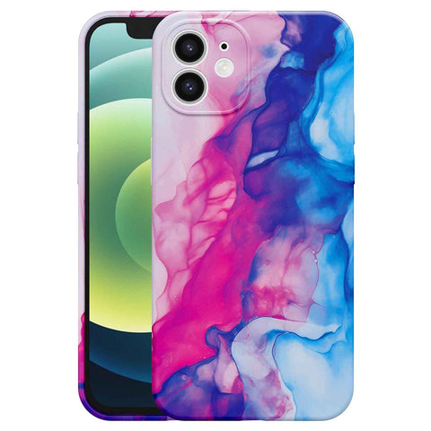 iPhone 12 Mini Marmer Telefoonhoesje Flexibel Softcase