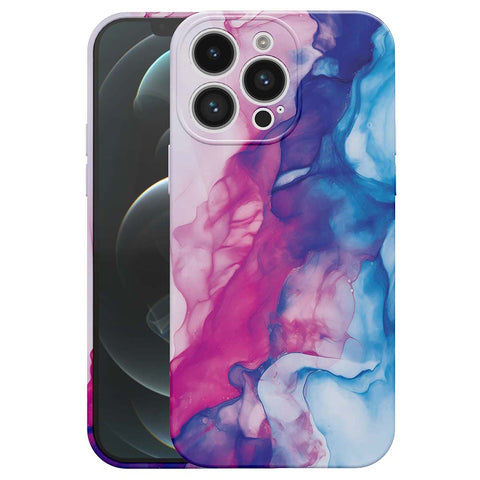 iPhone 12 Pro Max Marmer Telefoonhoesje Flexibel Softcase