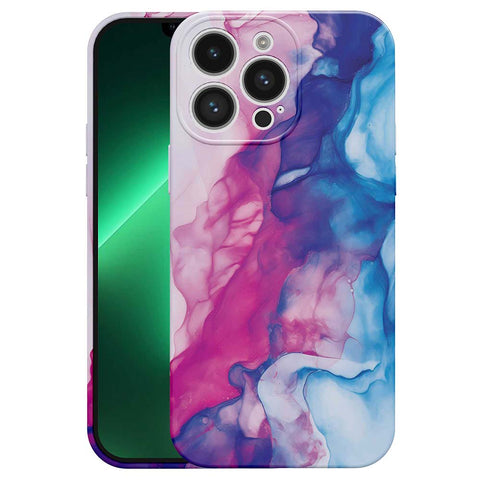 iPhone 13 Pro Max Marmer Telefoonhoesje Flexibel Softcase