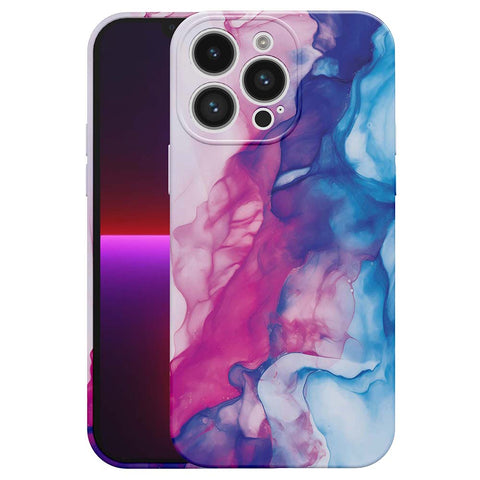 iPhone 13 Pro Marmer Telefoonhoesje Flexibel Softcase