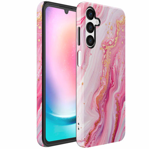 Samsung Galaxy A24 Marmer Telefoonhoesje Though Case