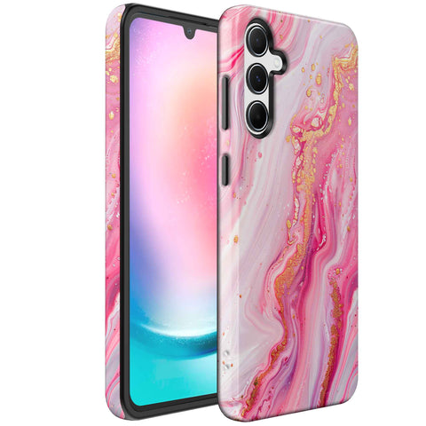 Samsung Galaxy A34 Marmer Telefoonhoesje Though Case