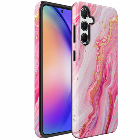 Samsung Galaxy A54 Marmer Telefoonhoesje Though Case