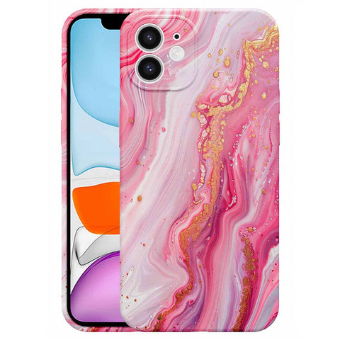 iPhone 11 Marmer Telefoonhoesje Flexibel Softcase