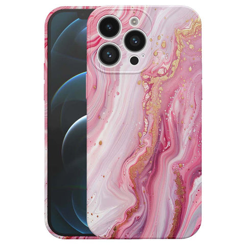 iPhone 12 Pro Marmer Telefoonhoesje Flexibel Softcase