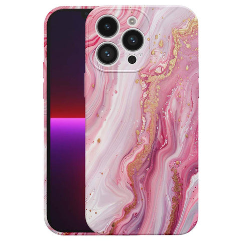 iPhone 13 Pro Marmer Telefoonhoesje Flexibel Softcase