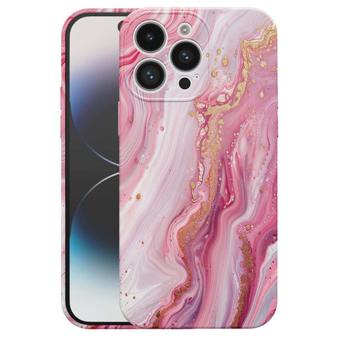 iPhone 14 Pro Marmer Telefoonhoesje Flexibel Softcase