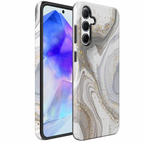 Samsung Galaxy A55 Marmer Telefoonhoesje Though Case