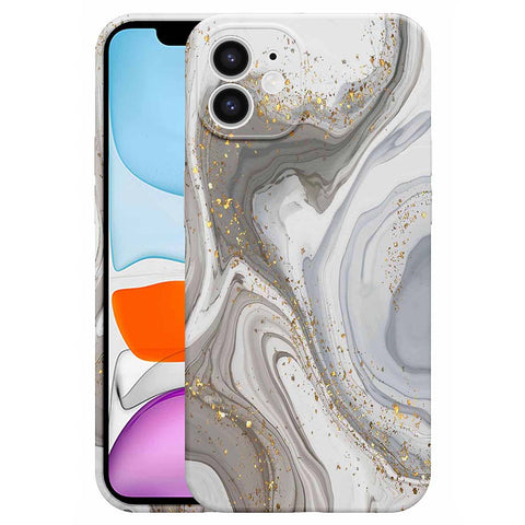 iPhone 11 Marmer Telefoonhoesje Flexibel Softcase