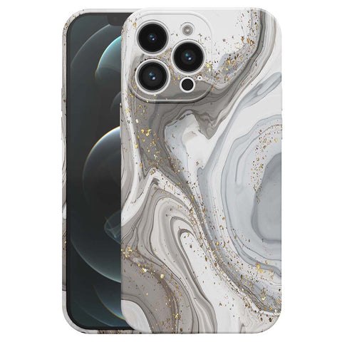 iPhone 12 Pro Max Marmer Telefoonhoesje Flexibel Softcase