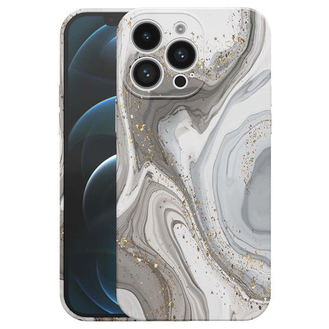 iPhone 12 Pro Marmer Telefoonhoesje Flexibel Softcase