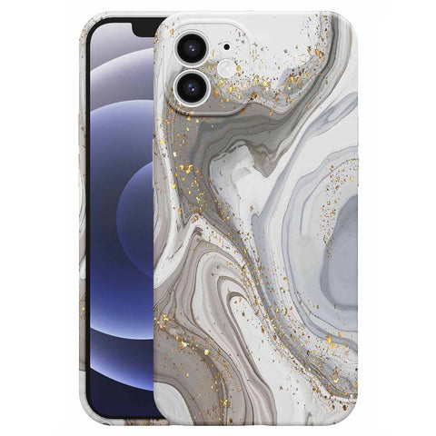 iPhone 12 Marmer Telefoonhoesje Flexibel Softcase