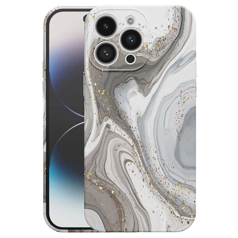 iPhone 14 Pro Marmer Telefoonhoesje Flexibel Softcase